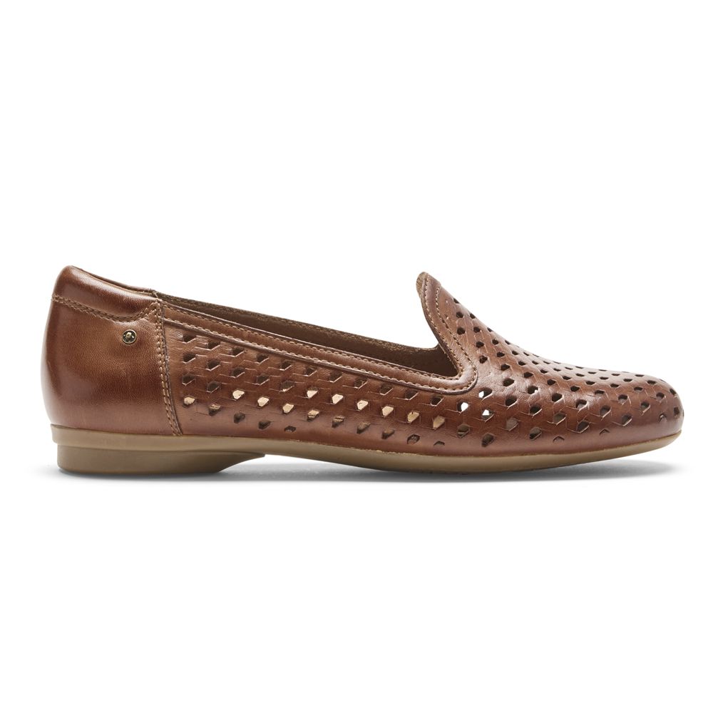 Pantofi De Mers Rockport Dama Cobb Hill Maiika Woven Slip-On Maro - Romania 0163-XTFAO